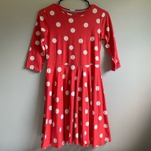 Mini Boden Polka Dot Swing Dress